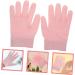 minkissy 1 Pair Exfoliating Womens Glove Moisturizing Gloves Moisturizing Moisturizing Gel Gloves Hand Foot Miss 21.5*11cm - Buy Online on GoSupps.com