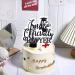 I'm Officially Lawyer Cake Topper Congrats Lawyer/Born to Argue Law School Graduation Party Decorations Supplies for Girl Black Glitter - Buy Online on GoSupps.com
