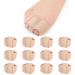 12 Pack Toe Spacers for Feet Women Men Toe Separators for Overlapping Toes Curled Toes and Correct Toe Alignment Bunion and Hammertoe Straighteners