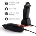 RED Pro Cordless Hair Finishing Trimmer for Men | Electric Wireless Beard Detailer - Matte Black T-Blade & Zero Gapped Ideal for Barbers & Stylists - Buy Online on GoSupps.com