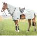Busse Fly Riding Rug Moskito III - Navy & Smoke Green (Grey) | Premium Equestrian Gear for International Shipping - Buy Online on GoSupps.com