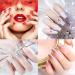 TOEDO French Short Acrylic Nail Tips 1000PCS Half Cover False Nails - Natural Style for DIY Nail Art - Nail Salon Quality - With Storage Box - Buy Online on GoSupps.com