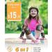 Kids/Toddler Skate Protective Gear Set - Rainbow M Size (5-14 Years) | Knee Pads, Elbow Pads, Wrist Guards - Buy Online on GoSupps.com