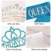 Blue Rhinestone Birthday Crown Tiara and Sash Set for Women and Girls - Crystal Queen Crown Decorations Kit and Hair Accessories for Party - Birthday Gifts - Buy Online on GoSupps.com