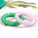 Spiral Hair Ties 24 Pcs - No Crease Phone Cord Hair Elastic - Colorful Ponytail Holders for Women & Girls - Buy Online on GoSupps.com