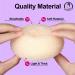 Teenitor Blonde Hair Donut Bun Maker Set - 7pcs Hair Bun Rings with Elastic Bands and Hair Pins for Ballet, Girls, Kids - Buy Online on GoSupps.com