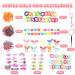VEGCOO 808 Pcs Girl Hair Accessories Gift Set - Variety of Hair Bands and Bobbles for Kids - Toddler Hair Accessories for Girls Children - Buy Online on GoSupps.com