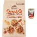 Italian Gourmet E.R. Galbusera Cereali G Granola e Frolla Shortbread Biscuits with Cereals and Fruits with Apricot Orange and Almonds 300g + Italian Gourmet Polpa 400g