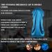 Girzzur Double Layer Extra Long Satin Bonnet for Braids | Navy Blue Satin Hair Bonnet for Sleeping and Dreadlocks - Buy Online on GoSupps.com