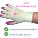 Medi Textile Gloves (Pair) - Ideal for Compression Structures & Olanmarp Waeschenetz | Easy Handling (Size M) - Buy Online on GoSupps.com