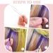 Vlasy Hair Extension Loop Needle Threader Set - 10PCS Micro/Nano Bead Pulling Hook Tools for Hair and Feather Extensions - Buy Online on GoSupps.com