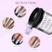 Saviland 2Pcs 100g Clear & Nude Builder Nail Gel Kit | Nail Extension Set with 100PCS Forms and Acrylic Brush - Ideal for Beginners - Buy Online on GoSupps.com