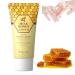 Honey Peel Off Mask Deep Moisturizing Milk Honey Peel Off Hand Wax Hydrating Exfoliating Hand & Foot Peeling Mask Hand Moisturizing Gloves Nourishing Brightening Serum for Dry Rough Skin for Women