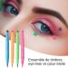 Makeup Eyeliner Pen Stamp Eyeliner Pencil - 4 Colors Double Head Waterproof Eyeliner Pencil Pen - Long Lasting Eyeliner Stamp for Dating Travel Life - Buy Online on GoSupps.com