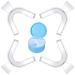 4 Pcs Teeth Whitening Mouth Trays Teeth Moulds Mouth Guard for Teeth Whitening Thermoplastic Tooth Whitening Trays Moldable Teeth Gum Bleaching Mould Kit for Sports Night Grinding Sleep