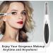 LINXINS Heated Eyelash Curler Portable Heated Lash Curler 24H Long Lasting Intelligent Power Off Electric Heated Eyelash Curler Rechargeable Quick Heating Eyelash Curlers with Eyelash Comb White - Buy Online on GoSupps.com