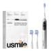 usmile P20 PRO Oscillating-Vibrating Electric Toothbrush Electric Toothbrush for Adults Rechargeable Travel Powered Toothbrush with Timer 90-Day Battery Life
