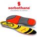 Sorbothane Double-Stitched Insoles - Yellow EU 44-45 (UK 10) | Premium Comfort for All-Day Support - International Shipping Available - Buy Online on GoSupps.com