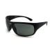RENEGADE Patented Bifocal Polarized Reader Half Rim Men's Fishing Sunglasses 100% UV Protection with Microfiber Bag Matte Black Frame, Grey Lens - 600882 Bifocal +1.50