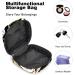 Multicolored Gold Rose Flowers Menstrual Cup & Tampon Pocket - Portable Storage Bag for Women & Girls - Buy Online on GoSupps.com