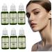 Temeemeg 6PCS Usma Grass Extract Essence 10ML Cilia Growth Nourishing Liquid for Hair Eyelash Eyebrow..