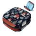 Muoooum sanitary-napkin storage bag with Christmas tree pattern menstruation cup portable with zipper for teenagers girls women women color 2 4.7x6.6 in/12x17x17 cm