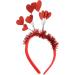 FOMIYES Valentines Day Headbands Red Heart Headband Boppers Sequin Hair Hoop Hairband for Women Girls Party Dress Accessories - Buy Online on GoSupps.com