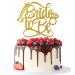 Tenhaisi Gold Glitter Bride to Be Cake Topper Bridal Shower/Wedding/Engagement Party Decorations Bridal Sign Wedding Party Supplies