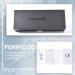 FONHCOO Half-Rim Reading Glasses for Men & Women - 3.5x Magnification Blue Light Filter Stylish Visual Aid for Seniors - International Shipping Available - Buy Online on GoSupps.com