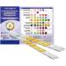 One+step health test for 10 indicators 2 pieces - urine test strips with reference color card - urine test for urinary tract infection - urine analysis acids bases household 2 pieces (1 Pack)