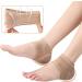 4 Pairs Comfortable Moisturizing Cracked Heel Socks Non-Slip Soft Gel Heel Socks Natural Useful Toeless Heel Socks for Dry Cracked Heels - Buy Online on GoSupps.com