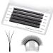 W Lash Extensions D Curl .07mm 8-12mm Mix Tray Premade Volume 6D Fans Eyelash Extension .07 Mix W Type Wispies Soft Eye Lashes Supplies by EMEDA (0.07 D 8-12mm) 6D W Lashes D Curl 8-12mm Mix 0.07