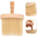 Healeved Hairdressing Bristle Brush Neck Brush Tool Salon Shave Brush Barber Brush Hard Brush for Waves Neck Duster Hair Salon Shaving Brush Manual Shaving Barber with Wood Handle - Buy Online on GoSupps.com