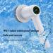 Rofawee Electric Spin Scrubber Cordless Cleaning Brush ing Power Shower Scrubber with 4 Replaceable Cleaning Heads and 2 Adjustable Speeds for Bathroom Kitchen Floor Tile (White) - Buy Online on GoSupps.com