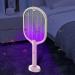 Fly Racket | 3000 V Electric Indoor Insect UV Light Inhaled Photocatalyst UV Fly Trap Light 2 in 1 with Safety Mesh 3 Layers for Bedroom Cyhamsis (Beige) - Buy Online on GoSupps.com