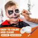 Body Paint for Skin | Washable Makeup Cream 3 Colors Water-Soluble Paint for Body and Face - For Gothic Party Sporting Event Women's Clown Vampire Witch - Buy Online on GoSupps.com
