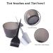 HYOUJIN Hair Dye Brush and Bowl Kit - Professional 9PCS Hair Bleach Highlighting Colouring Set - Salon Quality DIY Beauty Tool Set - Buy Online on GoSupps.com
