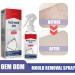 KOAHDE Tiles Mould Stains Cleaning Spray Mould and Mildew Removal Spray Spray Mould Remover Spray Wall Cleaner Mould Mould Household Magic Spray Mould Remover Foam Spray Household Mould Removal 100ML - Buy Online on GoSupps.com
