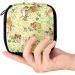 GIAPB Period Bag - Vintage Rabbit and Flowers Sanitary Napkin Storage and Makeup Pouch (Color3714) - Buy Online on GoSupps.com