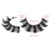 ALICROWN 3D Faux Mink Russian Strip Lashes - 15MM Fluffy DD Curl, 10 Pairs Wispy Eyes - Buy Online on GoSupps.com