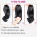Hair Bun Ponytail Hair Extensions Brazilian Human Hair 12-18 Inch Tail Warped Ponytail Wig with Drawstring Ponytail Barrette Hair Extension Hair Piece (Size : 14inch 100g) - Buy Online on GoSupps.com
