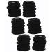 Iconikal Simple Pampering Non-Metal Elastic Hair Ties Bulk Pack - Black 180-Count | 4mm Thick - Buy Online on GoSupps.com
