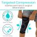 Vive Compression Knee Sleeve with Stabilizers & Gel Pads - Patellar Support for Pain Relief in Men & Women - Ideal for Running Arthritis Bursitis Meniscus Tear - X-Large - Buy Online on GoSupps.com