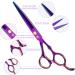 Purplebird 10-Piece Hairdressing Scissors Set - Professional Stainless Steel Hair Cutting Shears for Barbers & Beginners - Buy Online on GoSupps.com