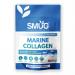 Marine Collagen British Made by SMUG Supplements - 90 Capsules - Type 1 Peptides - 1200mg Daily Serving of Collagen Powder in Three-a-Day Capsules - 30 Day Supply - Suitable for Both Men and Women