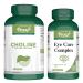VORST Choline Bitartrate 180 Vegan Capsules and Eye Care Complex 90 Vegan Capsules (Combo Bundle 2 Bottles)
