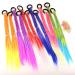 Colorful Hair Accessories for Girls - 12pcs Twist Braid Ponytail Hair Bands Headwear for Women and Kids - Buy Online on GoSupps.com