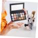 Palette Maquillage Magn tique Vide Capacit Spacieuse avec Petits Plateaux M talliques et Raclette Support Fard Paupi res pour Maquilleurs Professionnels et Particuliers - Buy Online on GoSupps.com