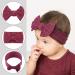 8PCS Baby Nylon Headbands Hair Bows for Baby Girls | Newborn to 12 Months - Buy Online on GoSupps.com