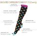 Leostep Compression Stockings for Men & Women - 5 Pairs 15-25 mmHg Support Socks for Sports Travel Pregnancy & Nurses | Colorful & Comfortable - Buy Online on GoSupps.com